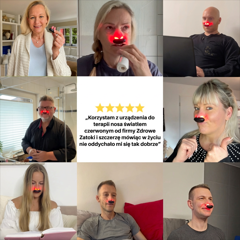 Zdrowe Zatoki™ - Terapia światłem czerwonym