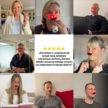 Zdrowe Zatoki™ - Terapia światłem czerwonym