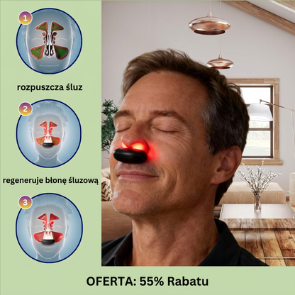 Zdrowe Zatoki™ - Terapia światłem czerwonym