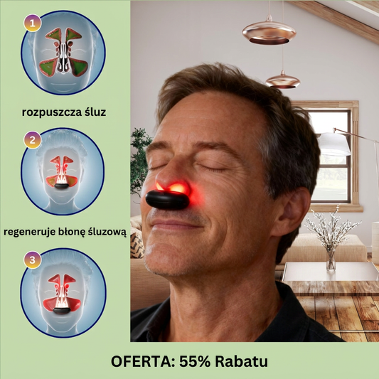 Zdrowe Zatoki™ - Terapia światłem czerwonym